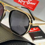 عینک دودی ری بن پلاریزه مردانه کد 0015 - Image 4