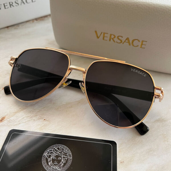 عینک دودی مردانه Versace