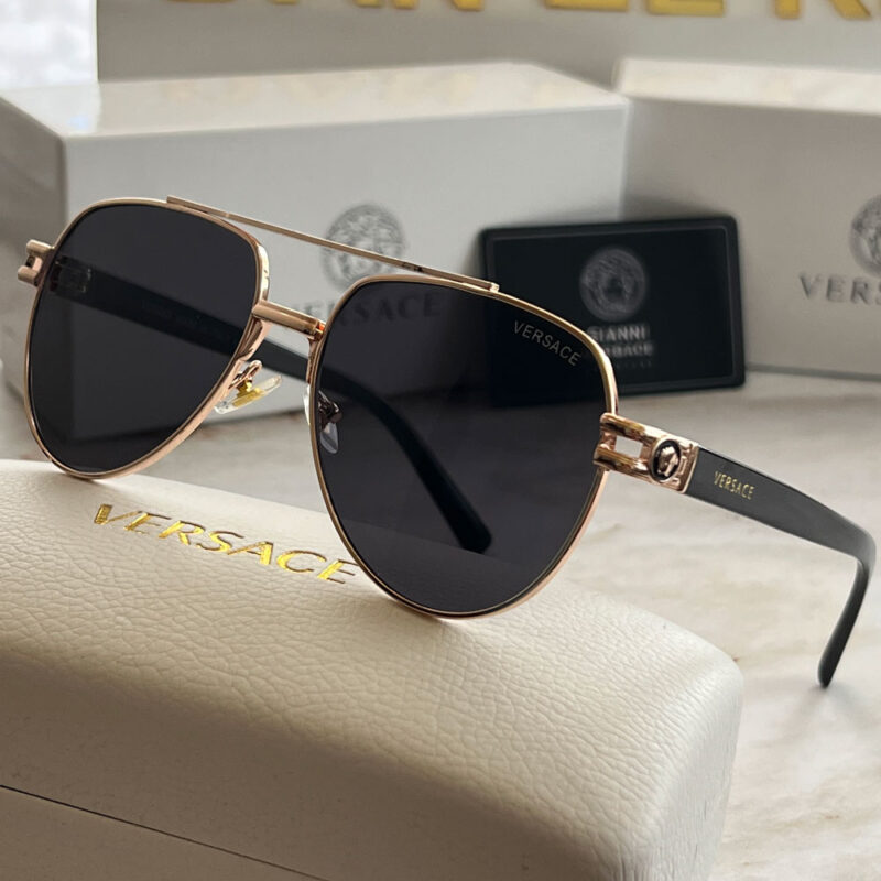 عینک دودی مردانه Versace کد 00174 - Image 4