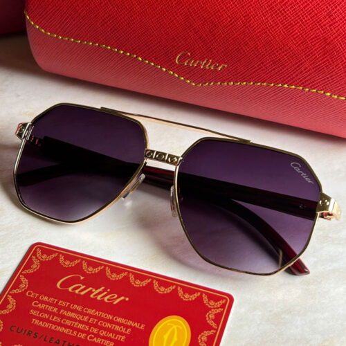 عینک دودی Cartier مردانه