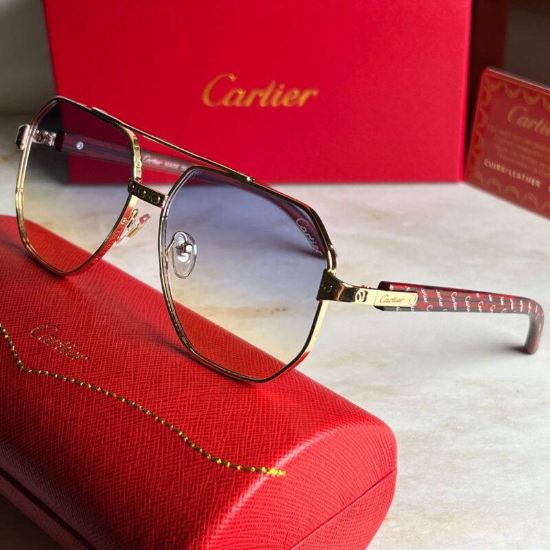 عینک شب مردانه Cartier کد 00318 - Image 4