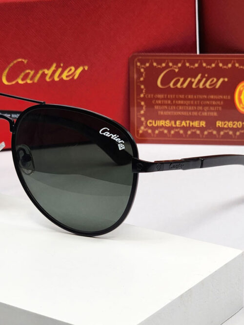 عینک دودی مردانه کارتیر CARTIER Sunglasses 8200589-3