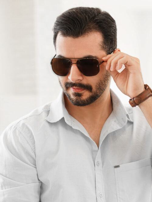 عینک دودی مردانه دیوید بکام DAVID BECKHAM Sunglasses 9008