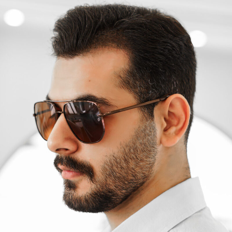 عینک دودی مردانه دیوید بکام DAVID BECKHAM Sunglasses 9008 - Image 4