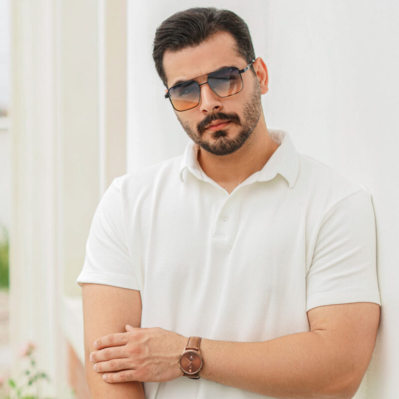عینک آفتابی میباخ یونیسکس MAYBACH Sunglasses 88025 - Image 4