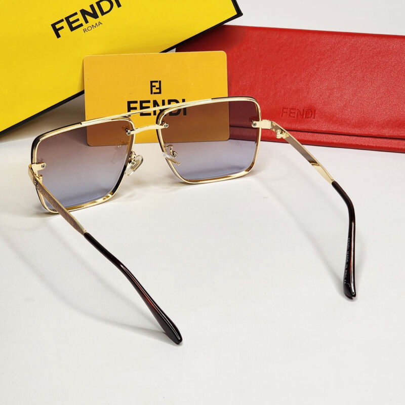 عینک آفتابی یونیسکس فندی FENDI Sunglasses 2394-5 - Image 3