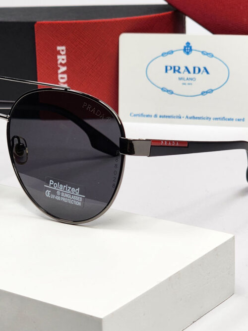 عینک دودی مردانه پرادا PRADA Sunglasses 88028-1