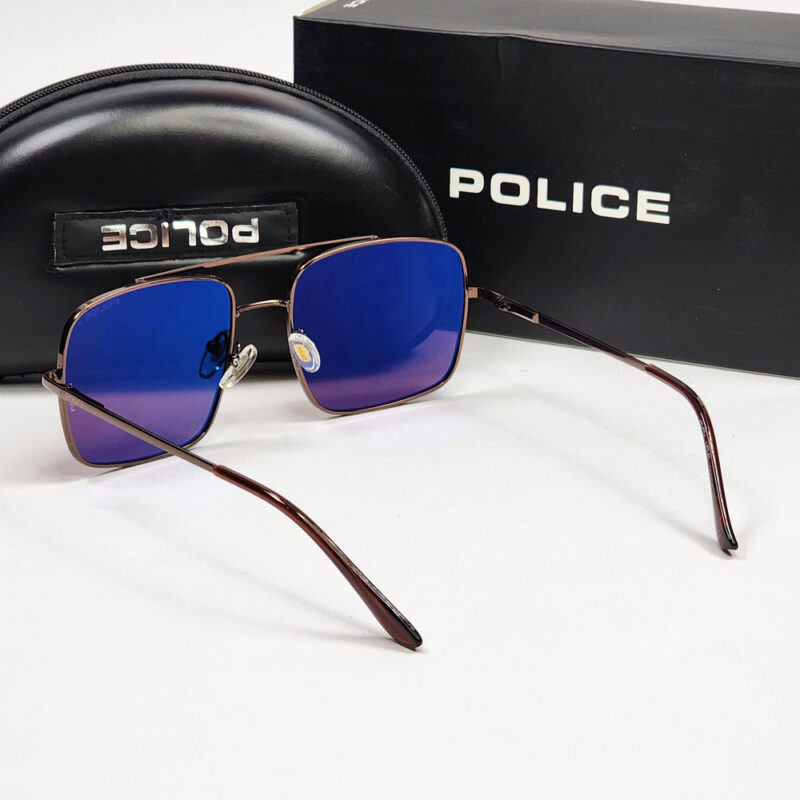 عینک دودی مردانه پلیس POLICE Sunglasses 7032 - Image 3