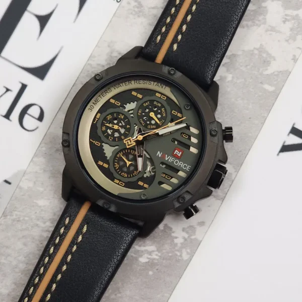 ساعت مردانه نیوی فورس فول تایم NAVIFORCE 9110